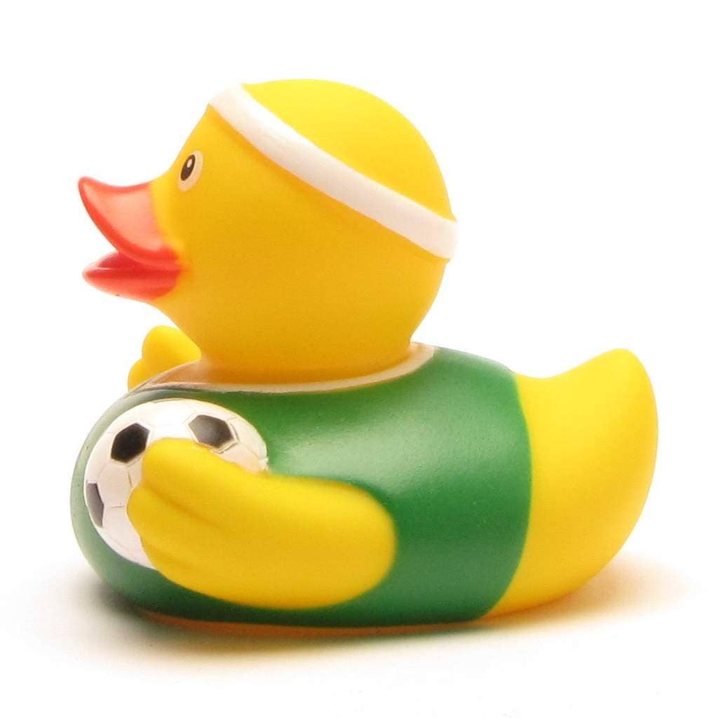 Duck Footballer grünes Trikot