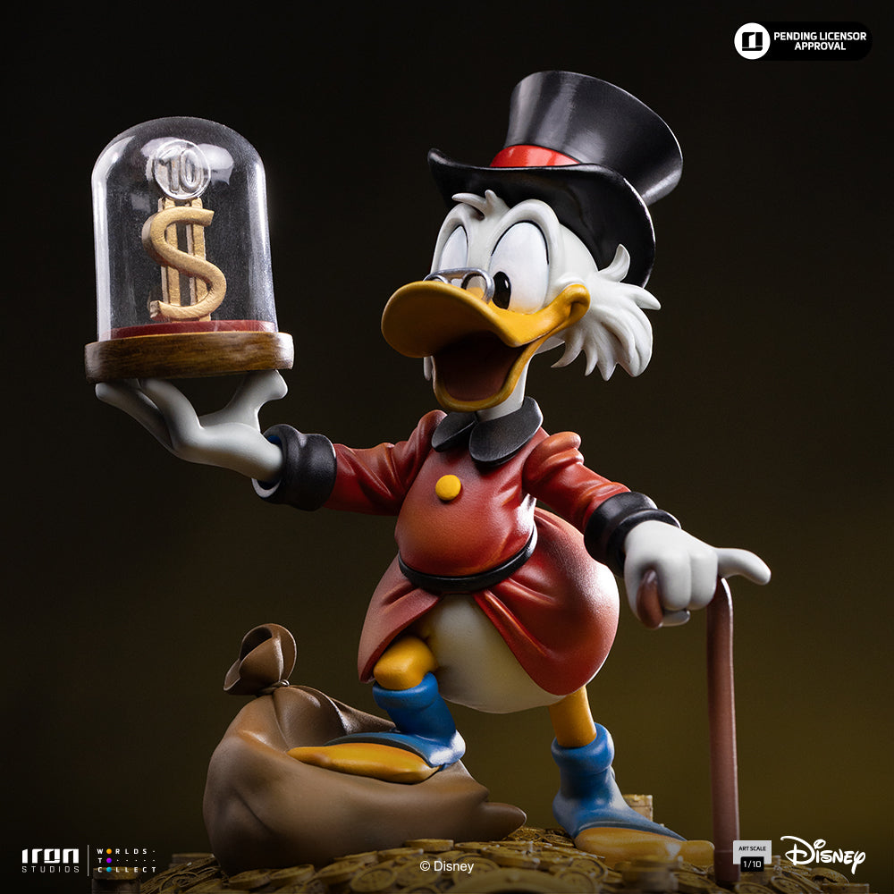 Statue Uncle Scrooge Mcduck - Duck Tales - Art Scale 1/10 - Disney Classics