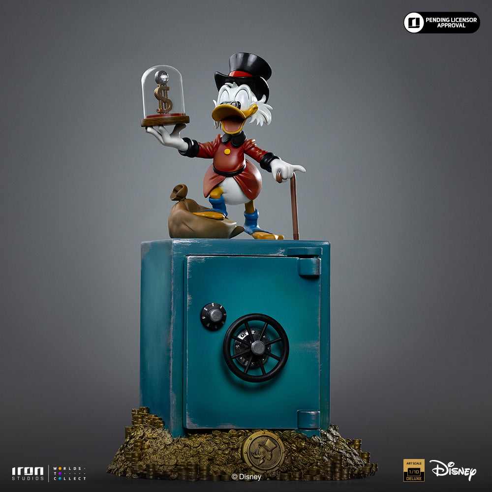 Statue Uncle Scrooge Mcduck and Nephews - Duck Tales - Art Scale 1/10 - Disney Classics