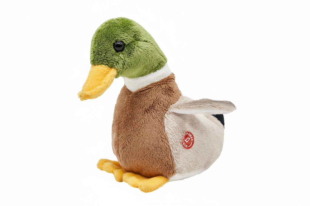 Peluche Canard Colvert avec Son