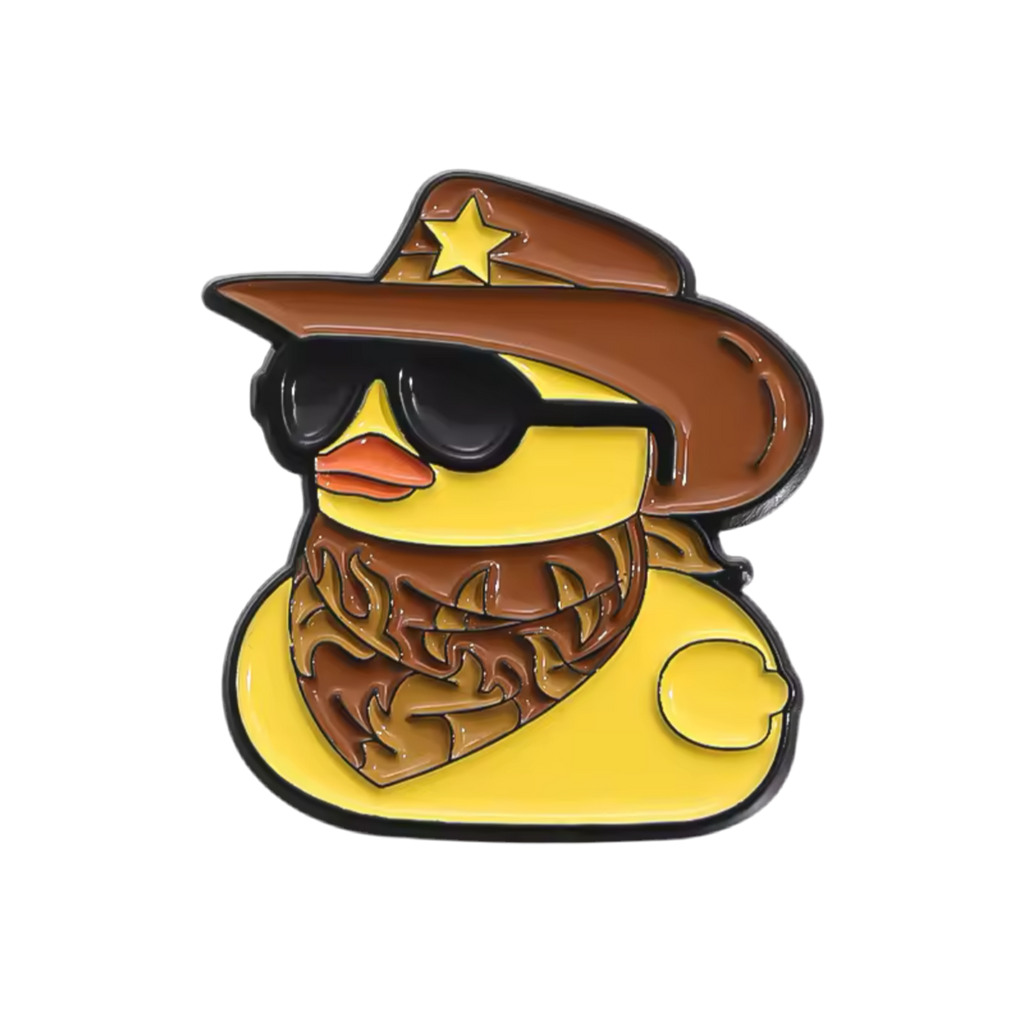 pins canard jaune sherif