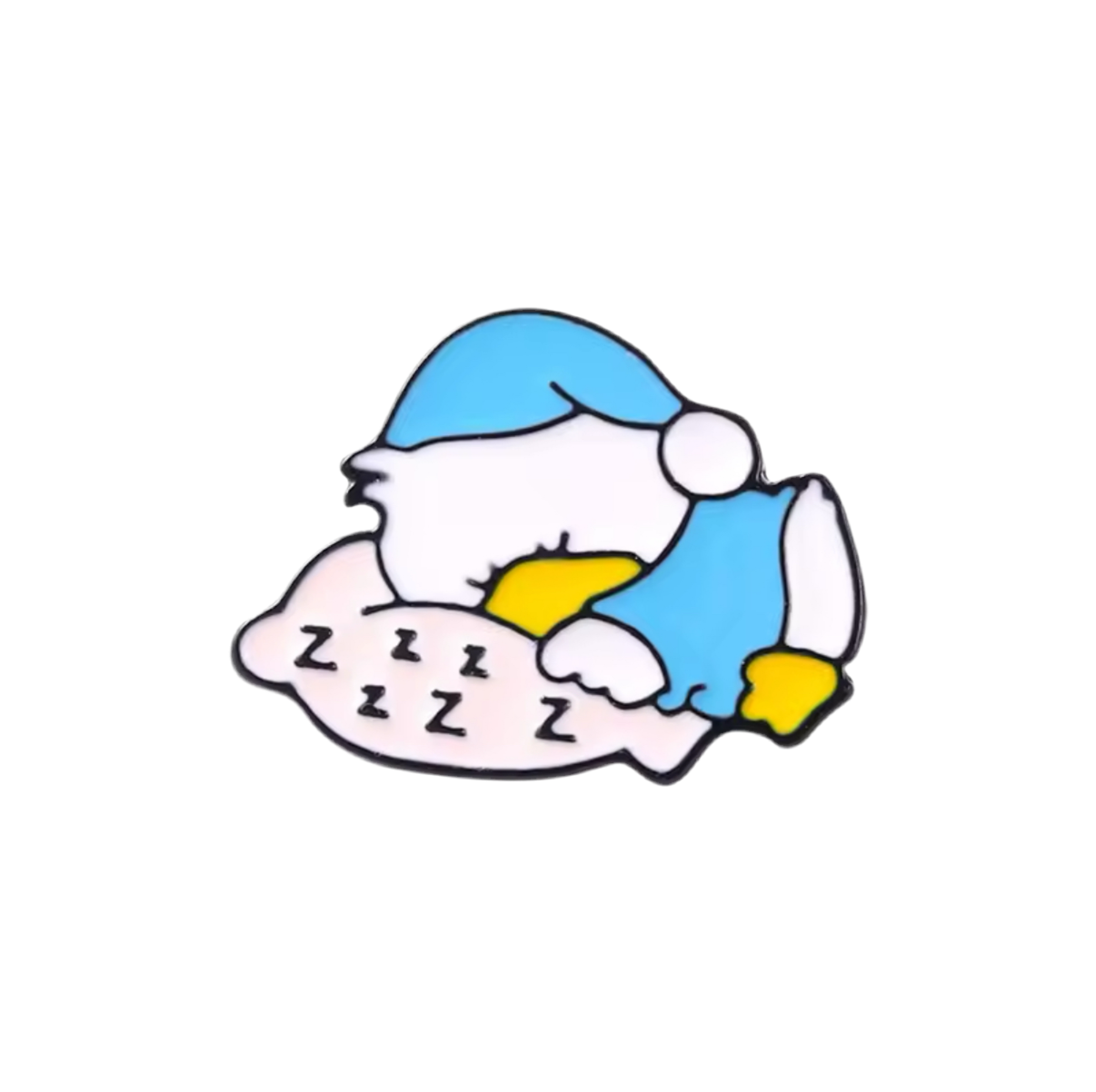 Pin's Canard Blanc Endormi