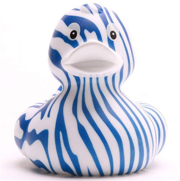 Zebra Duck - Blue