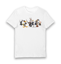 Erwachsenen-T-Shirt Looney Tunes x Harry Potter weiß