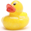 Mini Canard pailleté - jaune