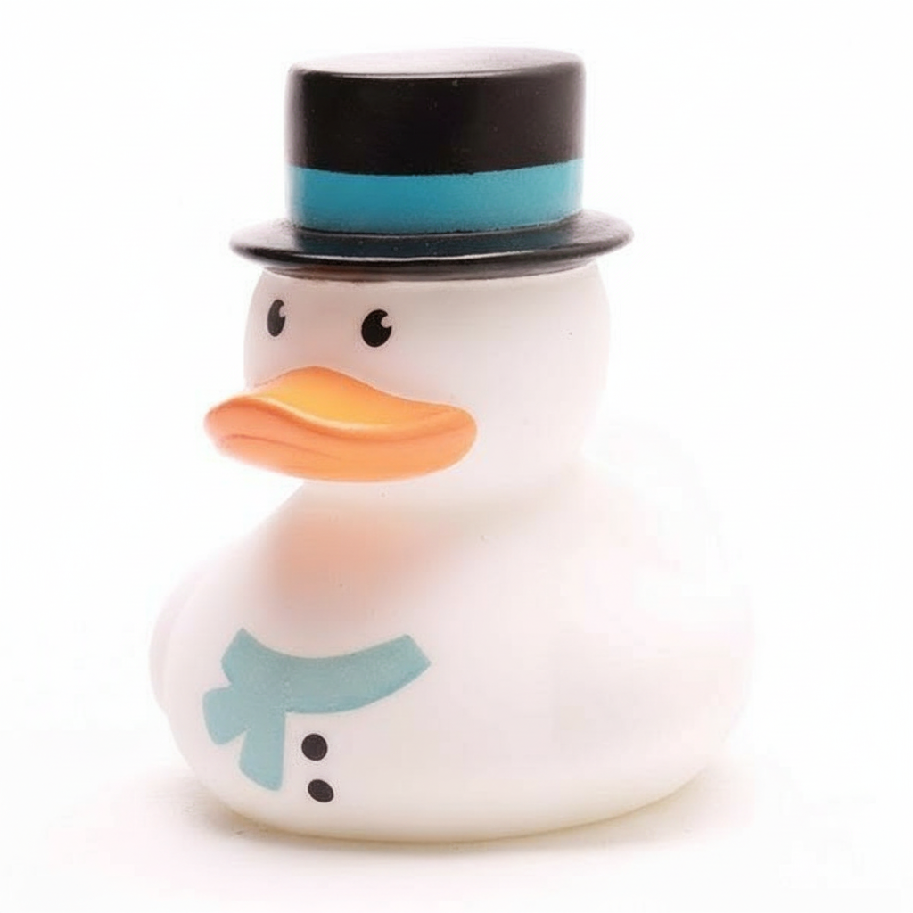 Canard Bonhomme de neige