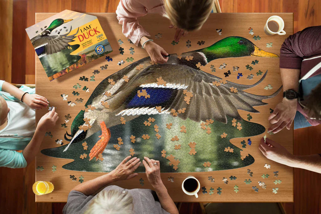 Puzzle Ich bin - Stockente