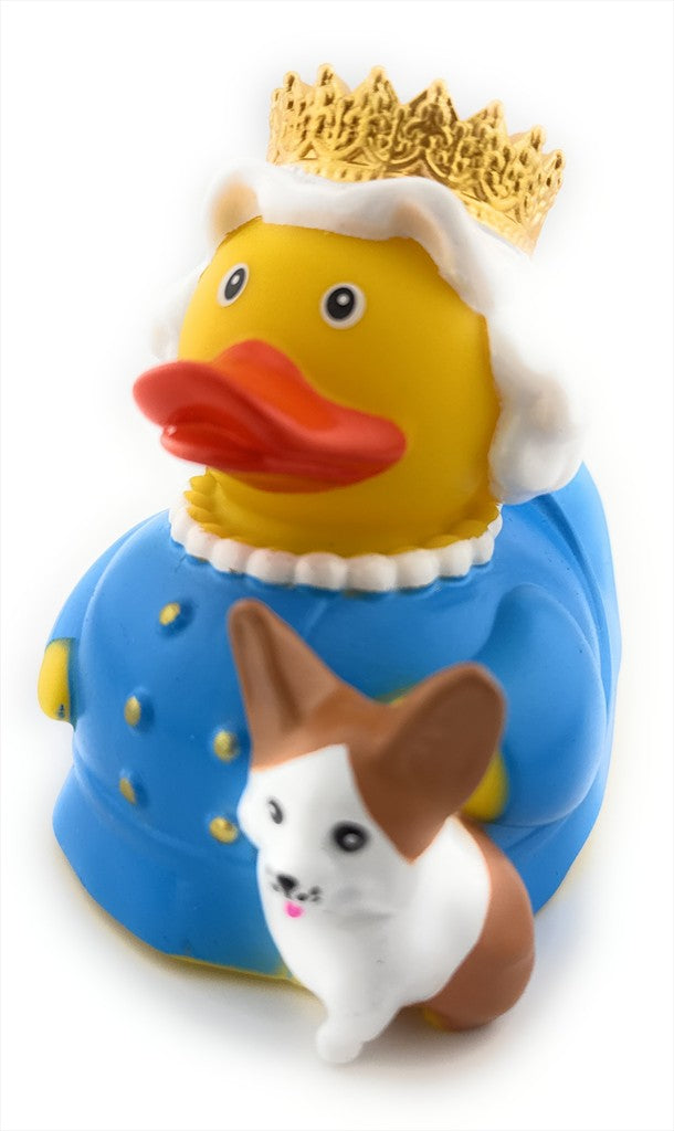 Königin Elizabeth Ente mit Corgi