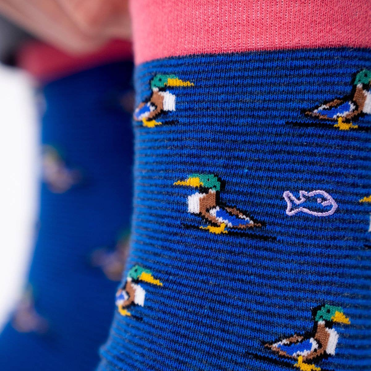 Chaussettes en coton peigné Canard Colvert