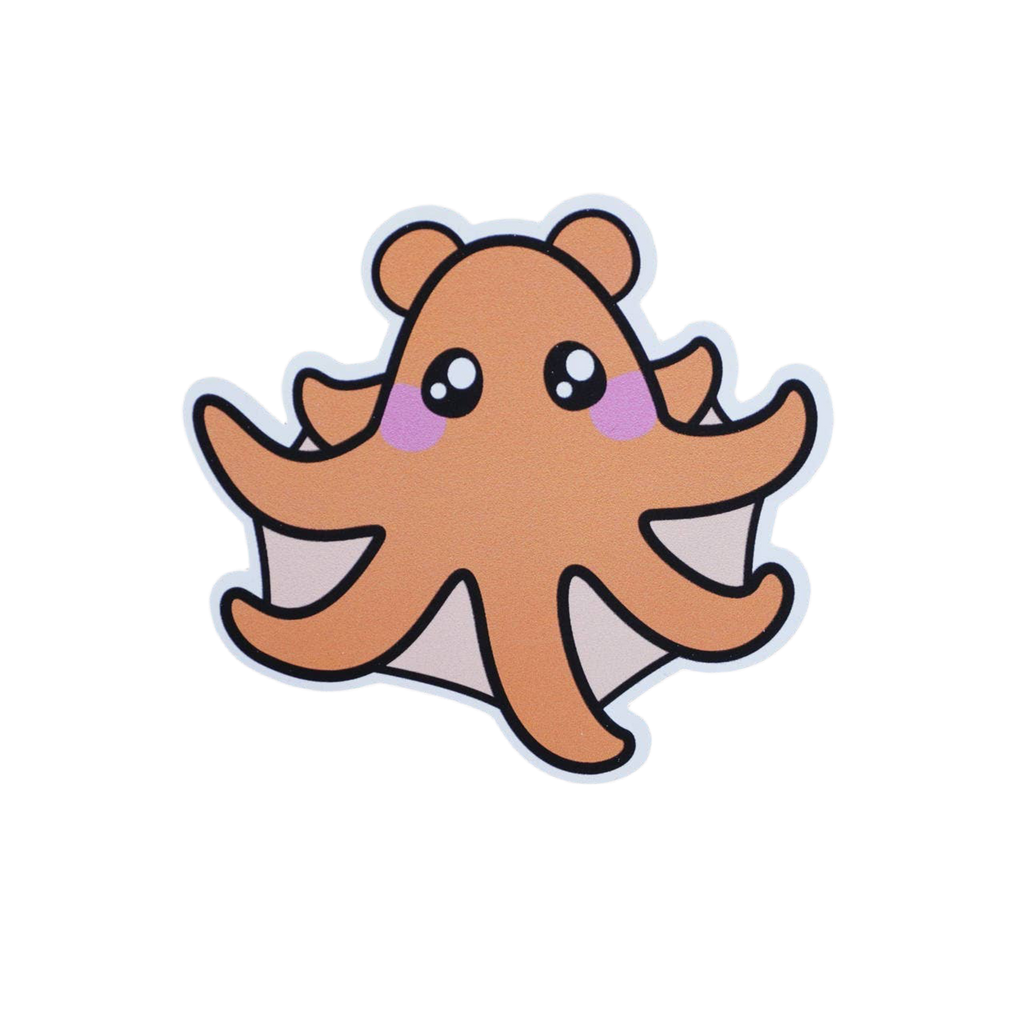 Autocollant Calamar Vampire