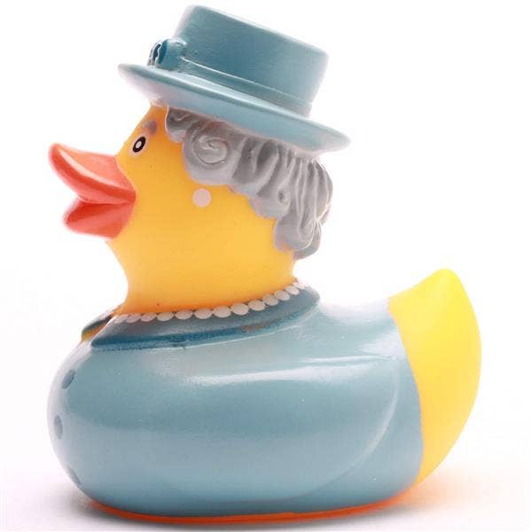 Queen Elizabeth II Duck - Blue