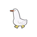 Pin's Canard Blanc