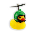 Canard couineur de vélo avec casque Winkee – vue 1