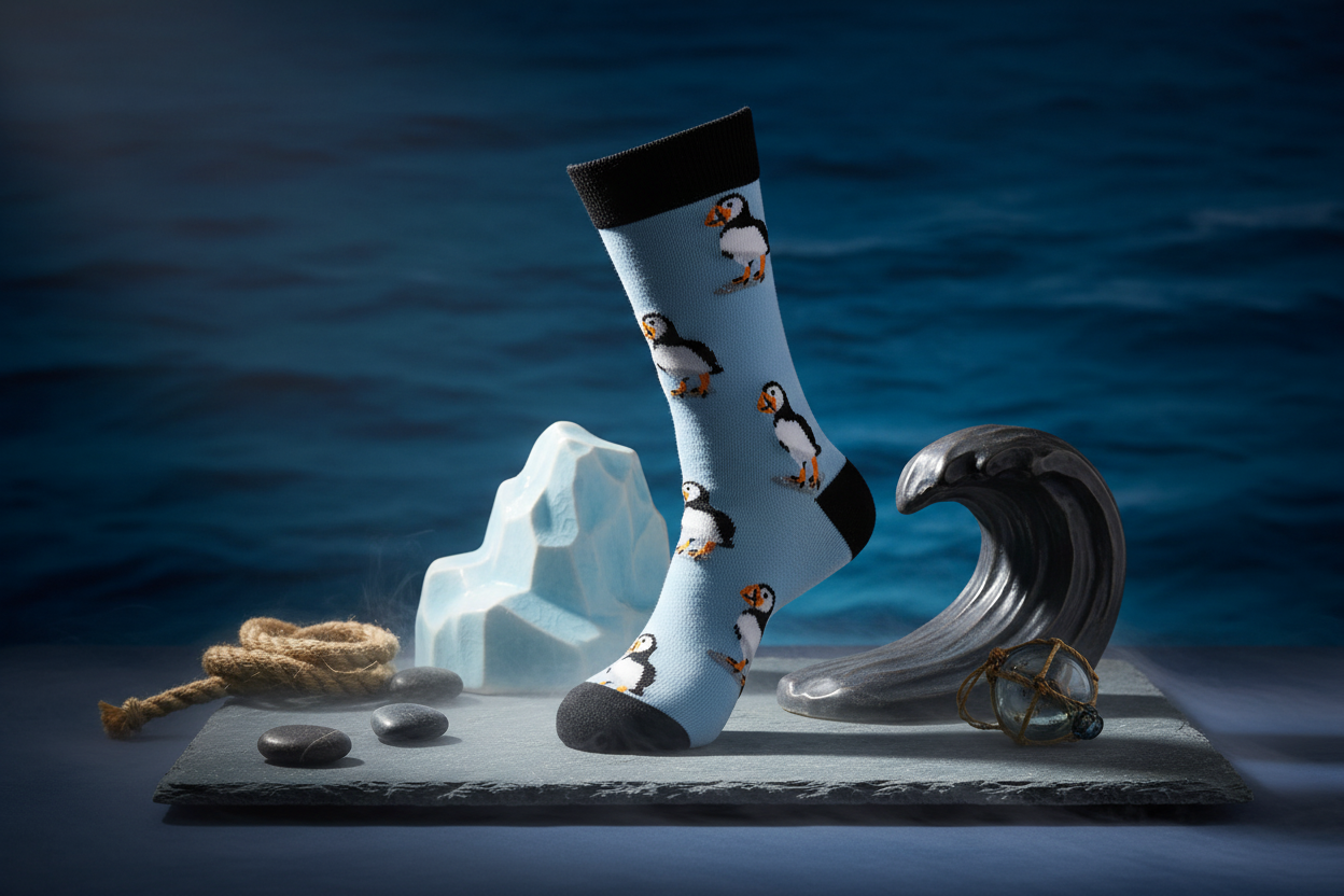 Chaussettes Macareux