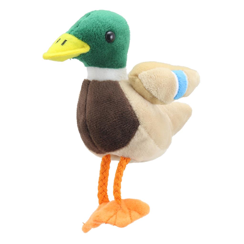 Marionnette à doigts Canard colvert