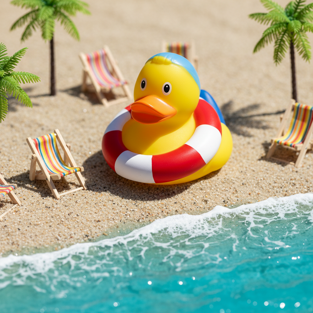 Duck înotător