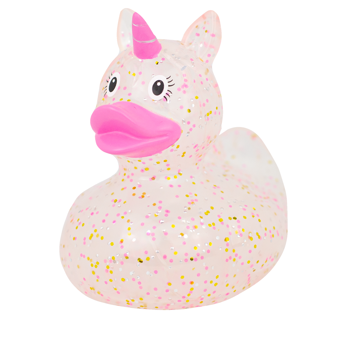 Canard Licorne Rose Pailleté