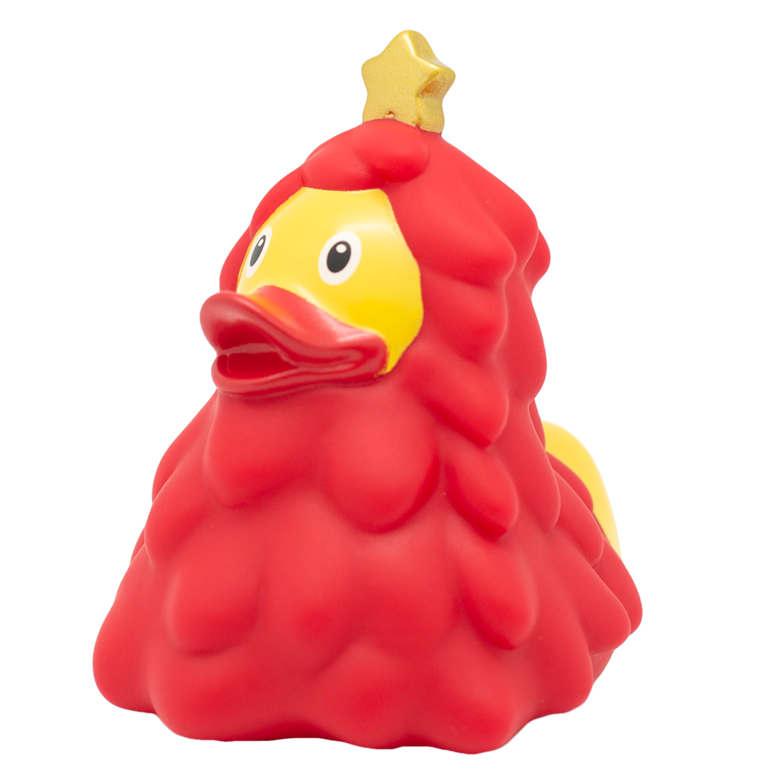 Duck Christmas Tree Red