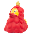 Ente Weihnachtsbaum rot