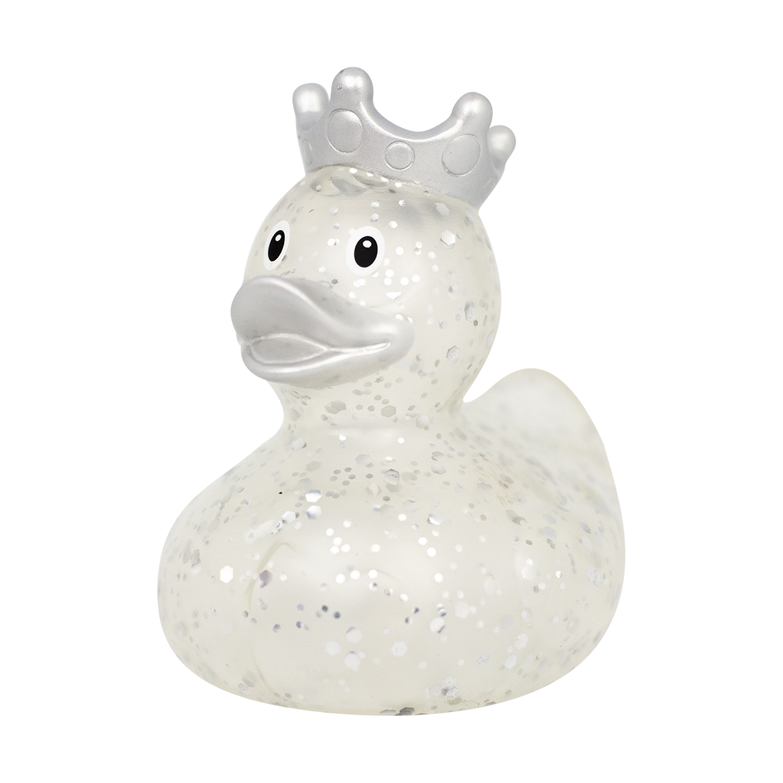 Canard Argent Couronne Pailleté