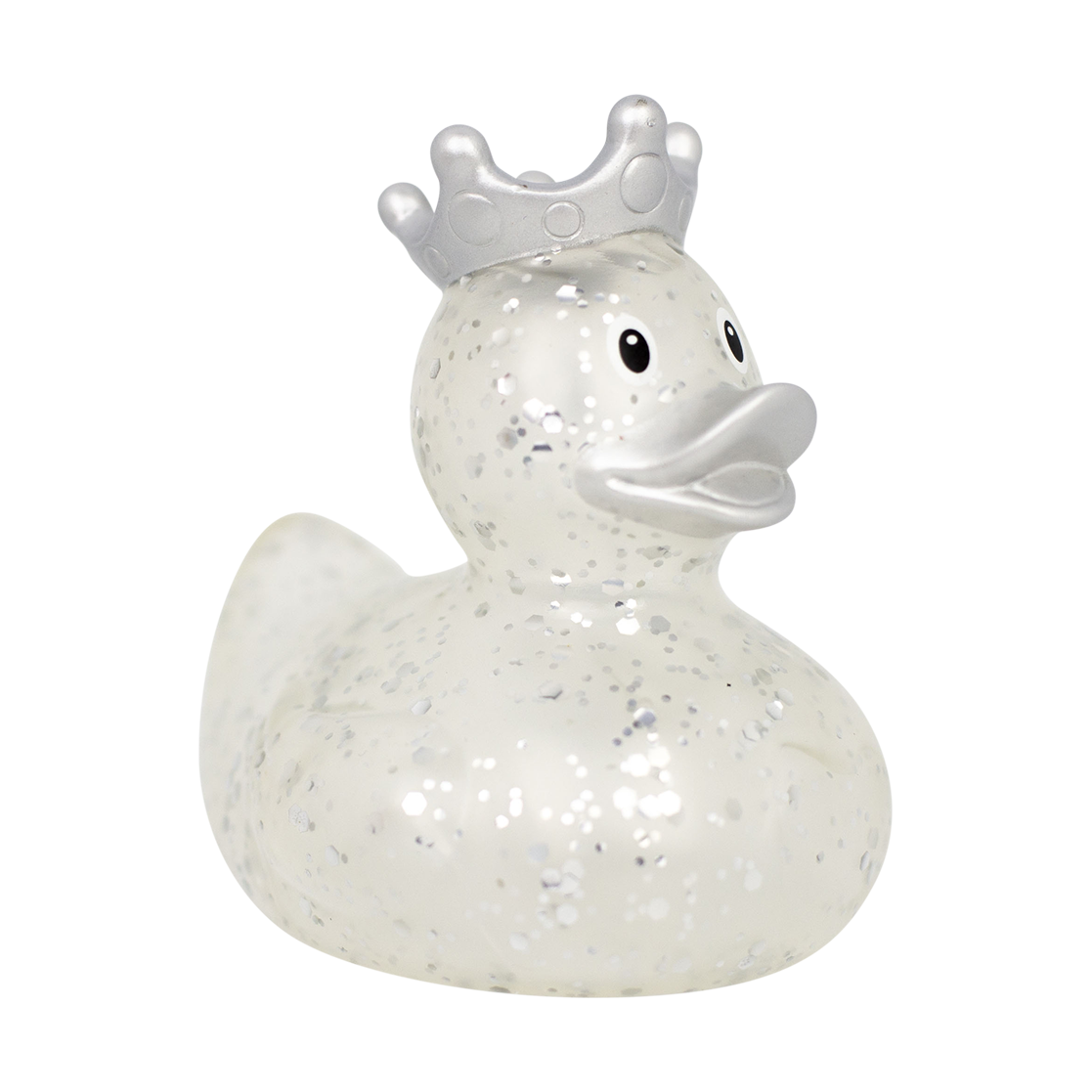 Canard Argent Couronne Pailleté