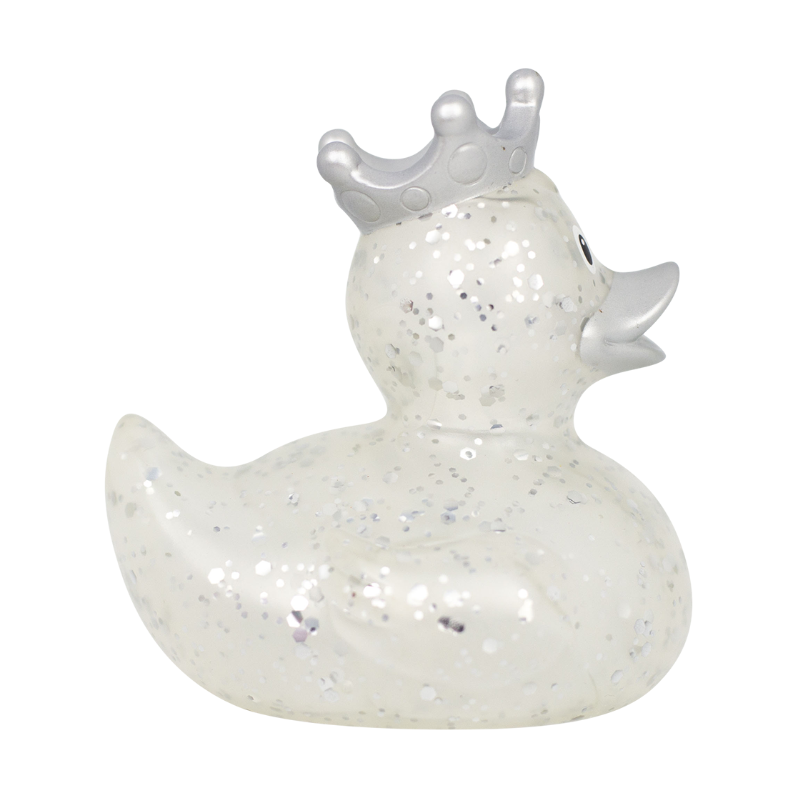 Canard Argent Couronne Pailleté