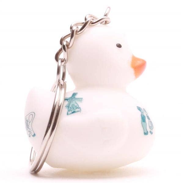 Porte-clés Canard Porcelaine de Delft