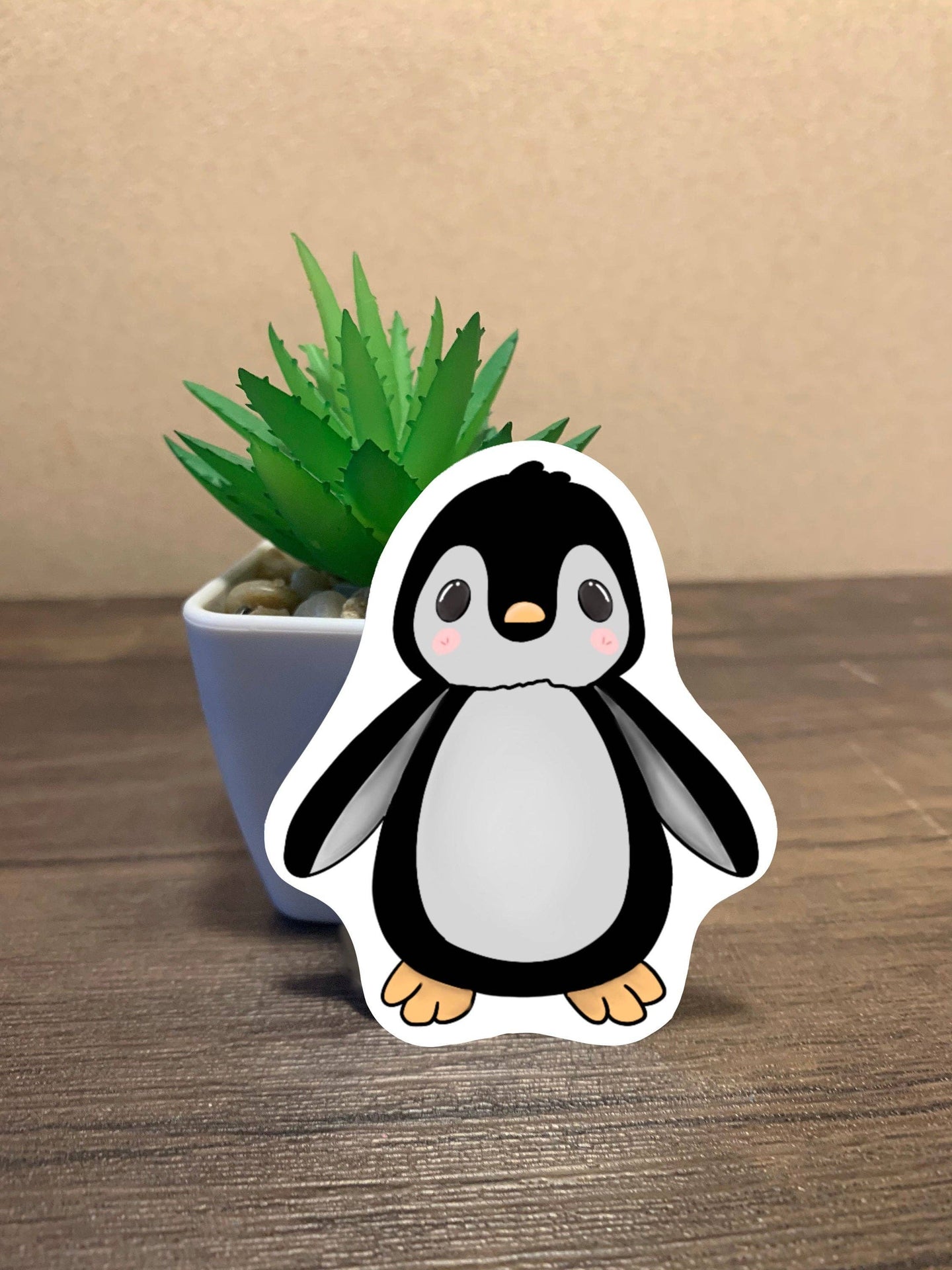 Autocollant pingouin