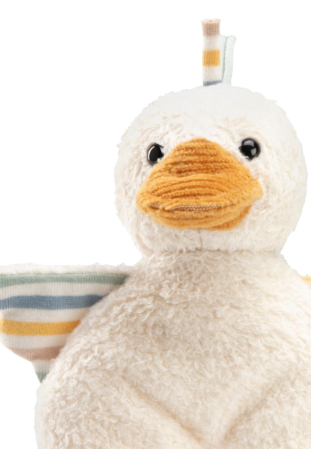 Peluche Canard Edda S avec hochet – vue 6