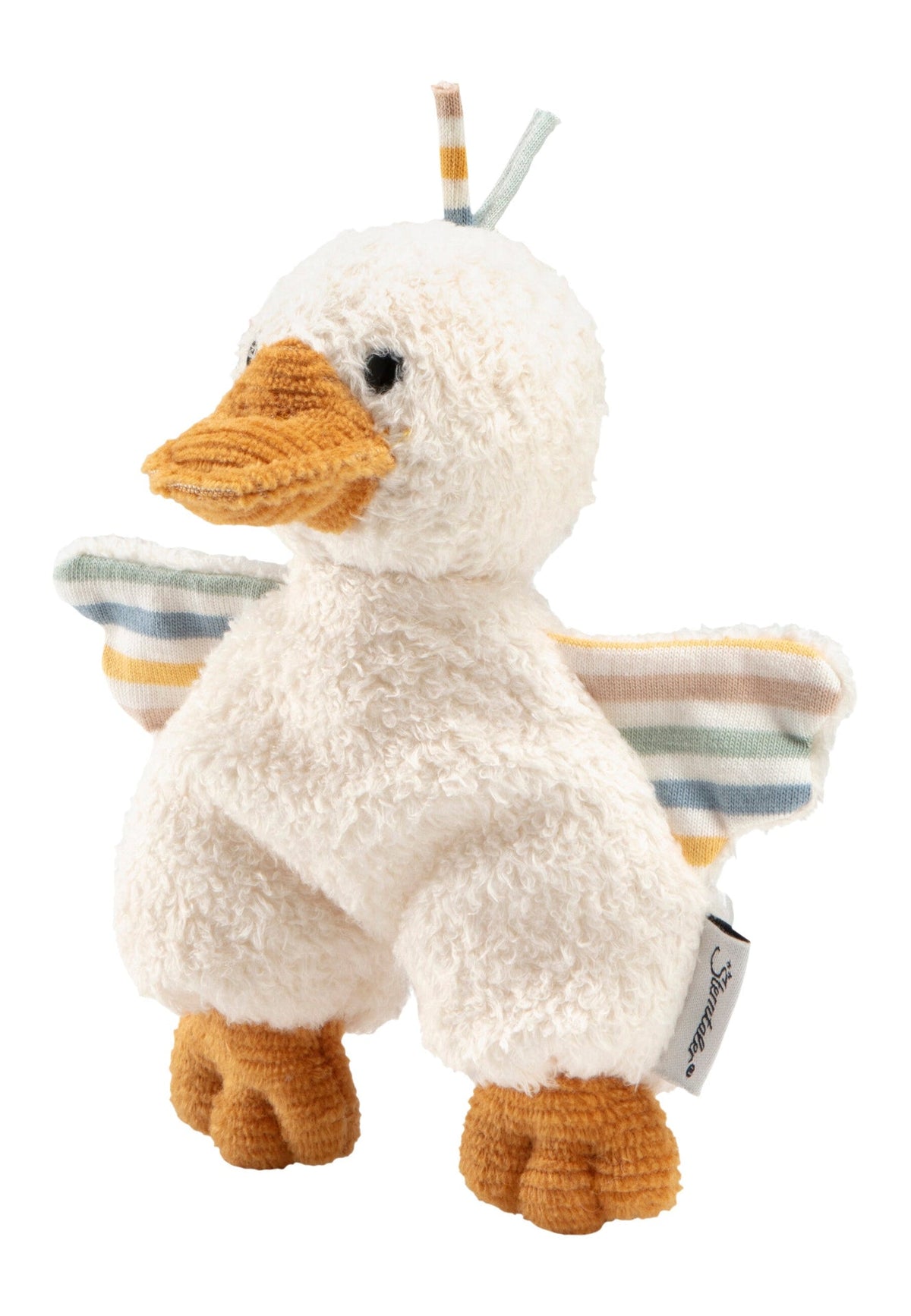 Peluche Canard Edda S avec hochet