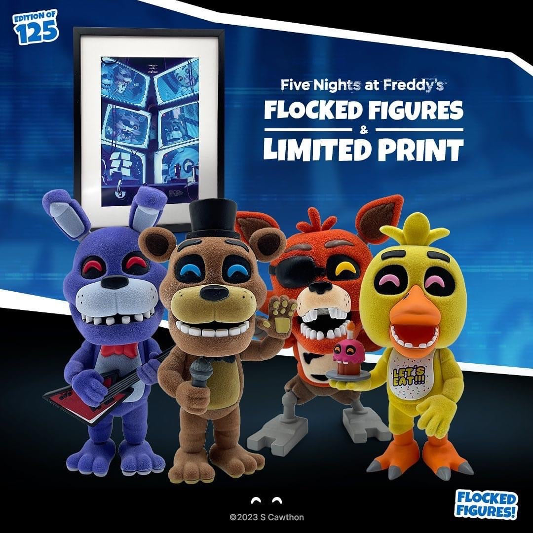 chica flocked youtooz
