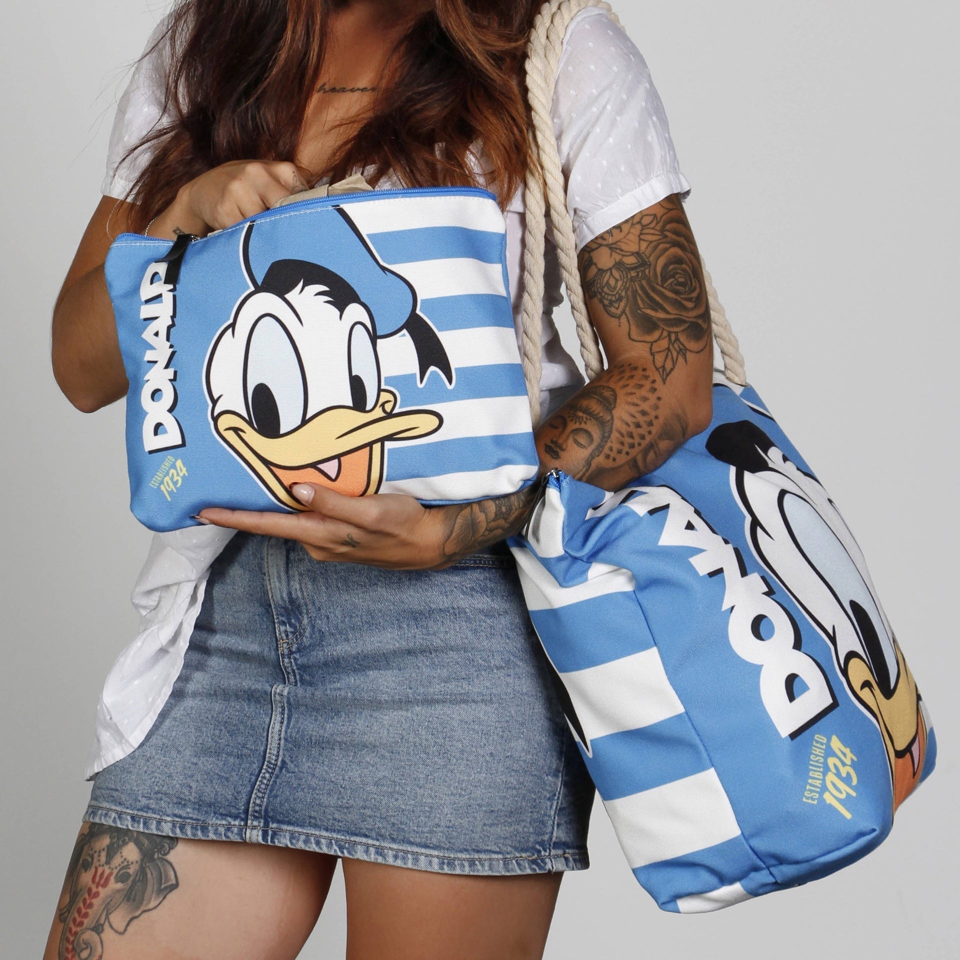 Sac de Plage Donald Duck - Marin