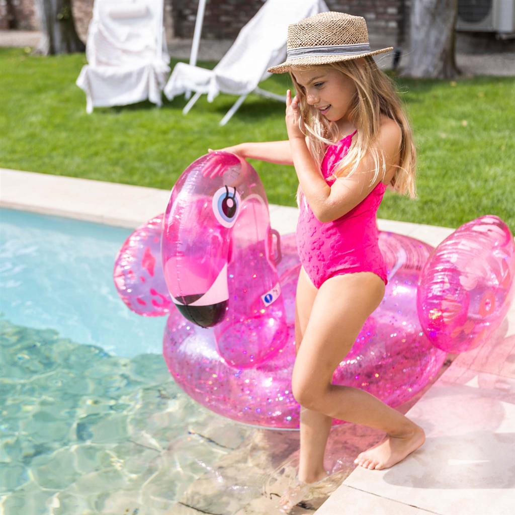 Flamant Rose Gonflable XXL