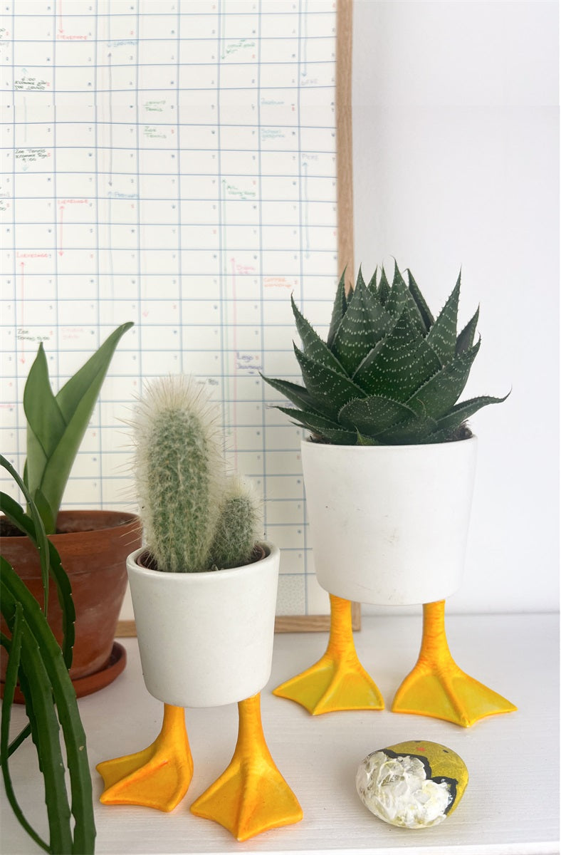 Pot de fleur Pattes de Canards Bitten – Cache-pot original