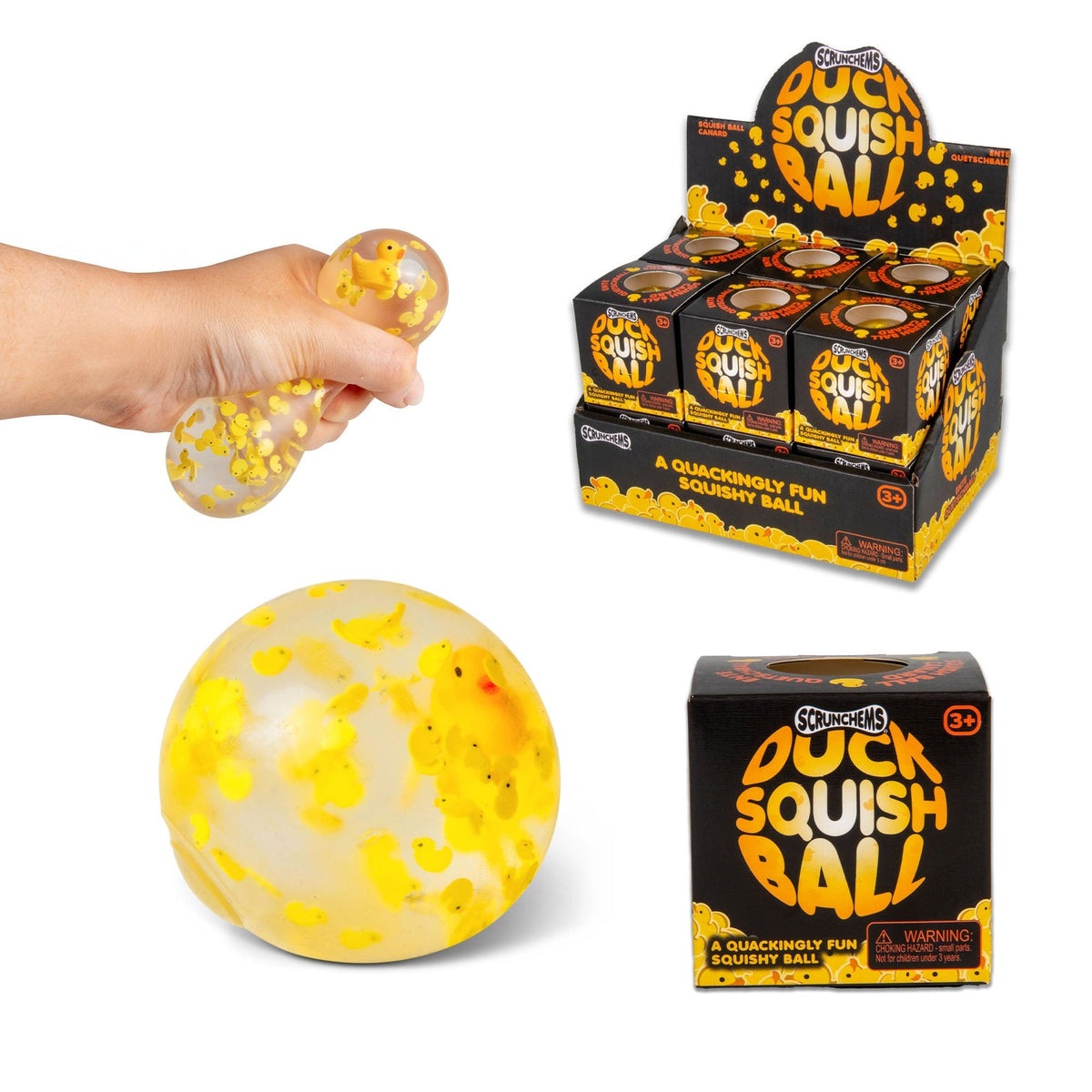 Scrunchems Duck Squish Ball
