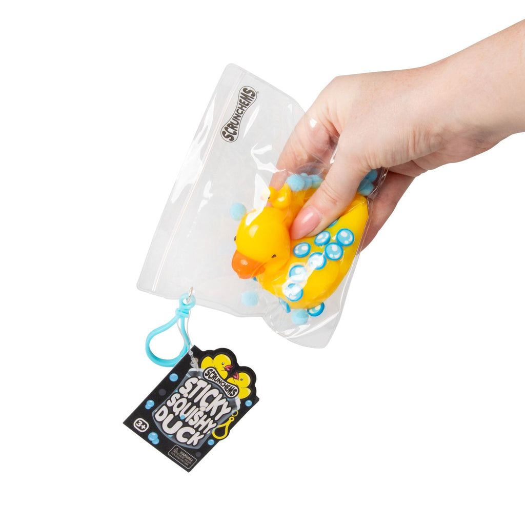 Scrunchems Sticky Squishy Duck