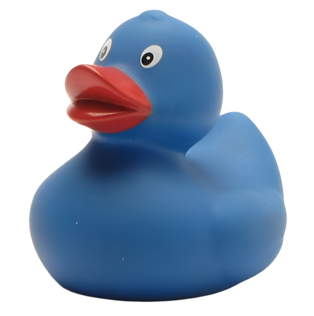 Blaue klassische Ente