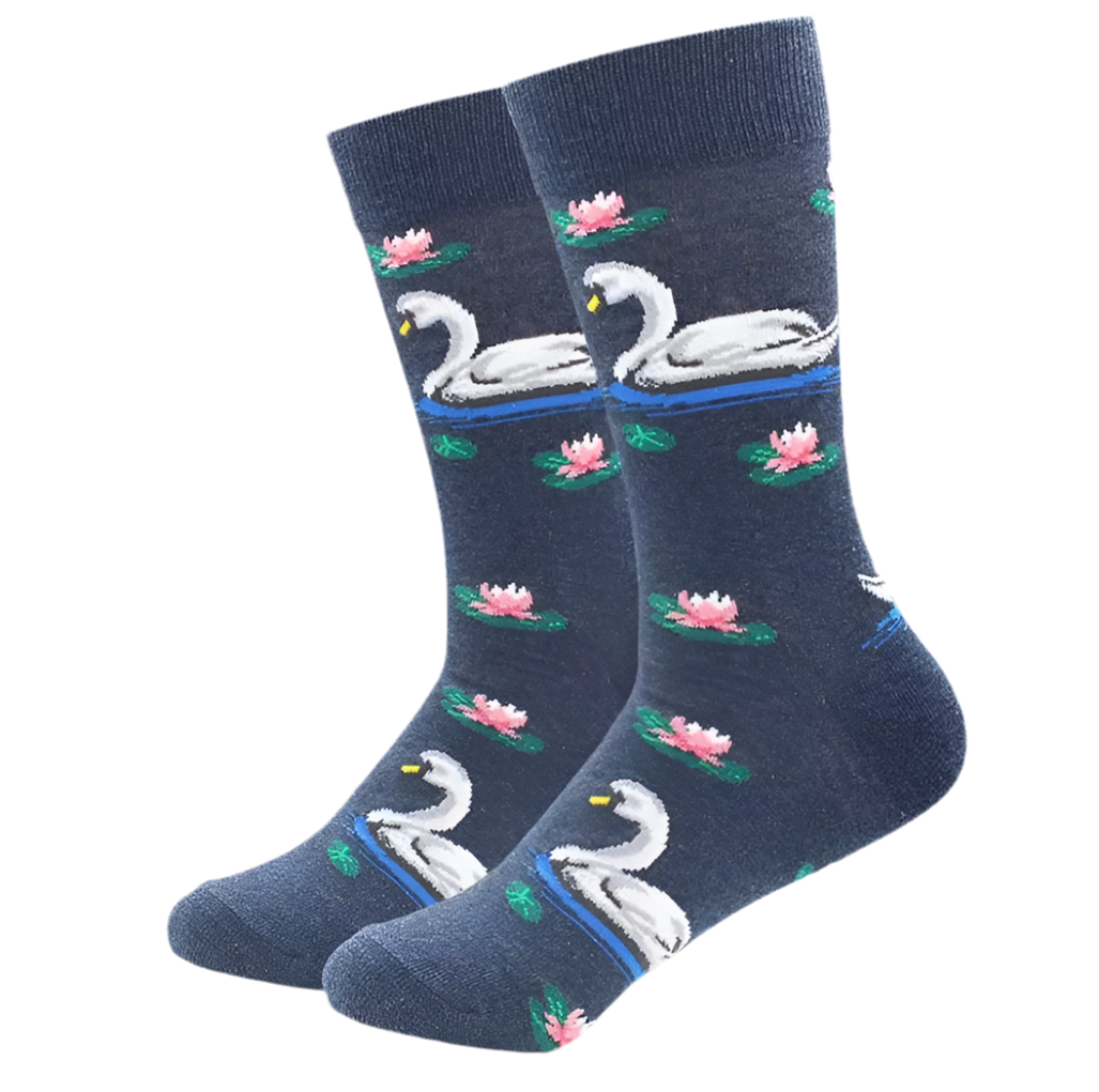 Chaussettes Cygne sur l’étang
