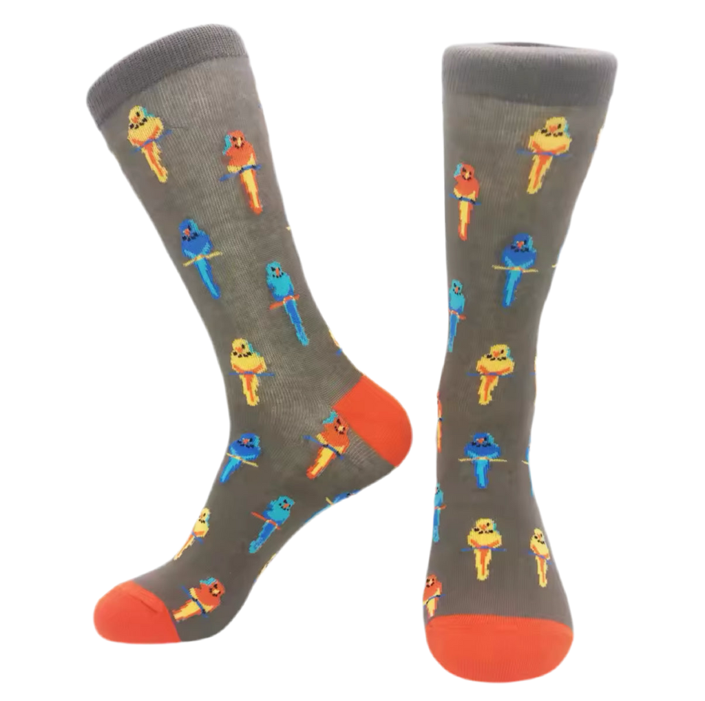 Chaussettes Perroquets Exotiques
