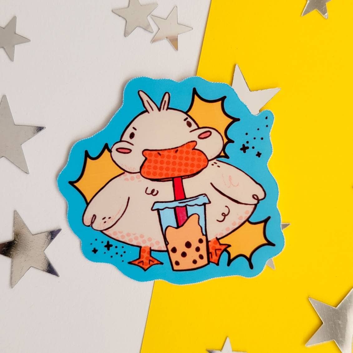 Sticker Canard Boba