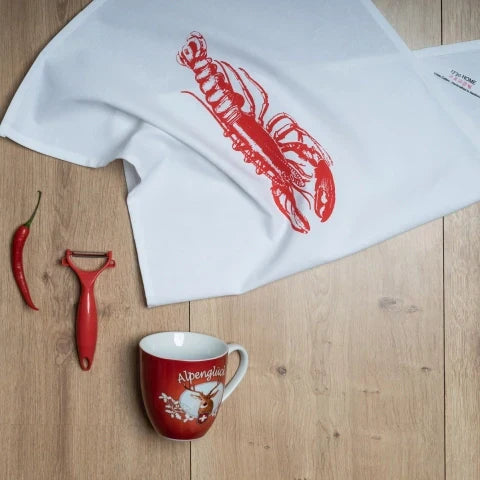 Torchon Homard Rouge