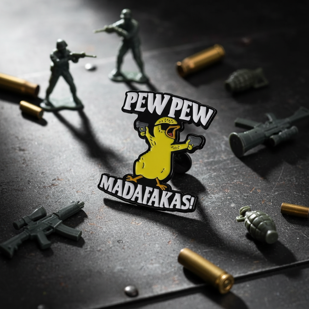 Chick Pin “Pew Pew Madafakas!”