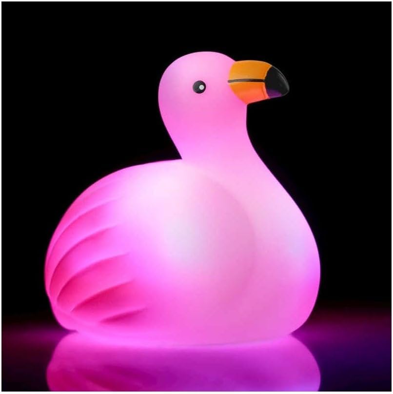 Leuchtend rosa Flamingo