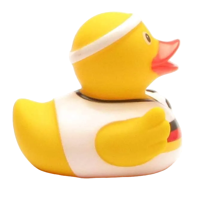Canard Footballeur Maillot d'Allemagne