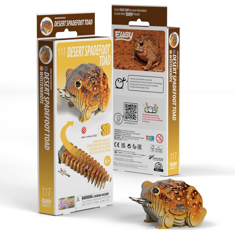 EUGY 3D - Crapaud Du Désert