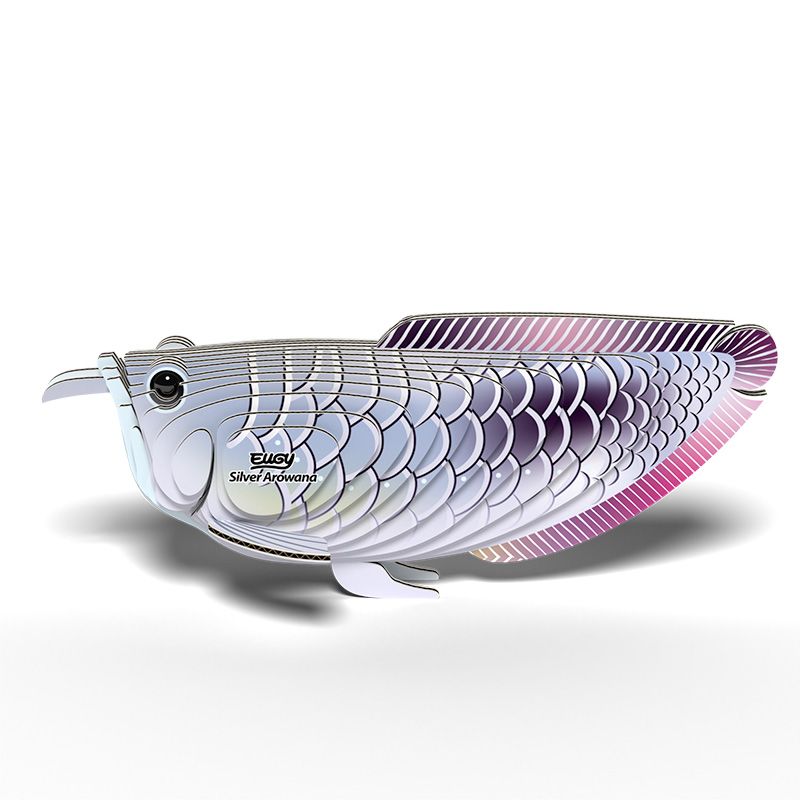 EUGY 3D - Arowana Argenté
