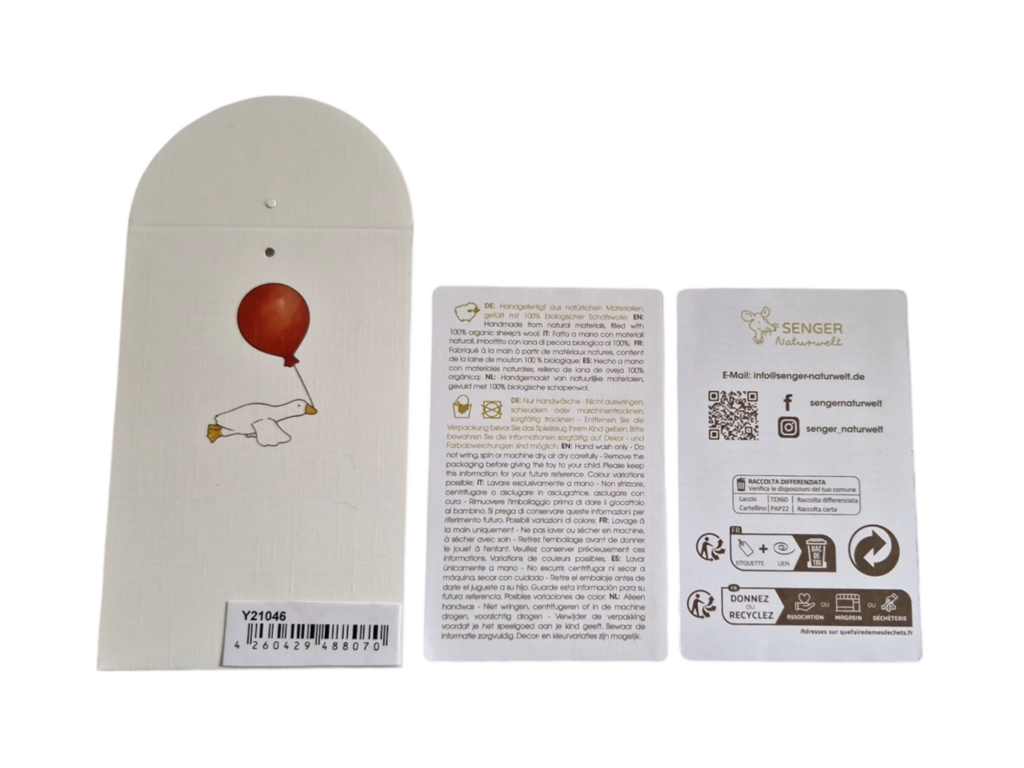 Plüschtier der Stockente Drake