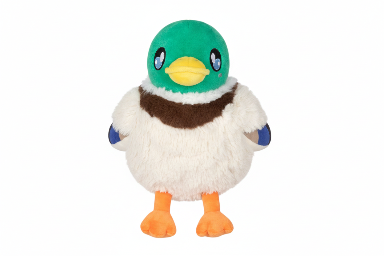 Mini Peluche Squishable Canard Colvert