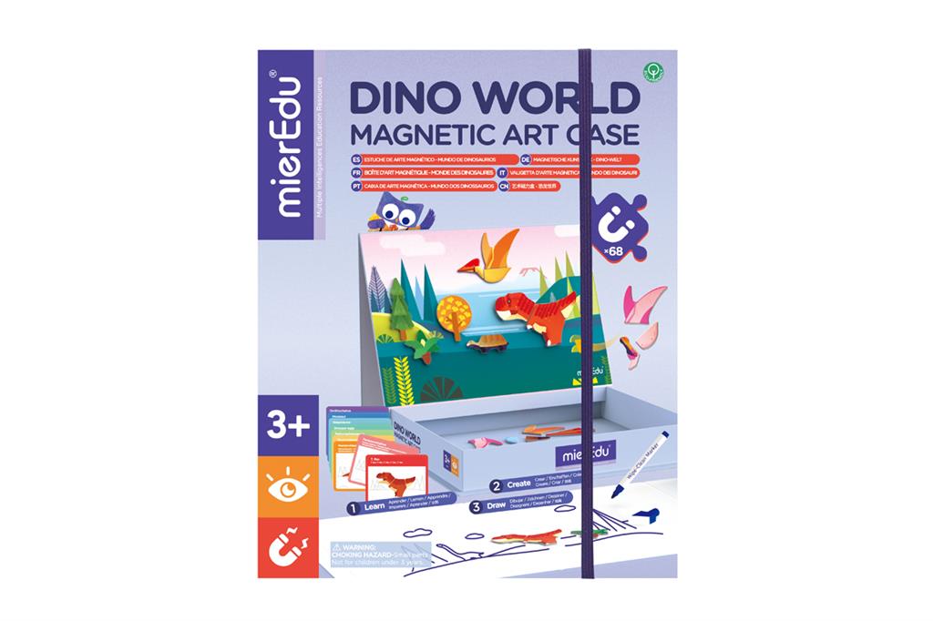 Livre magnétique - Le Monde Des Dinosaures