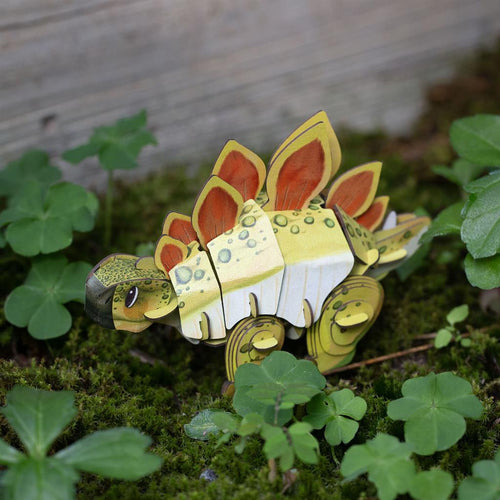 3D-Konstruktionspuzzle – Stegosaurus